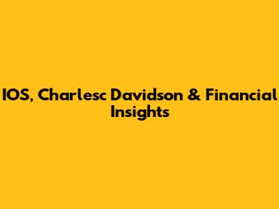 IOS, Charlesc Davidson & Financial Insights